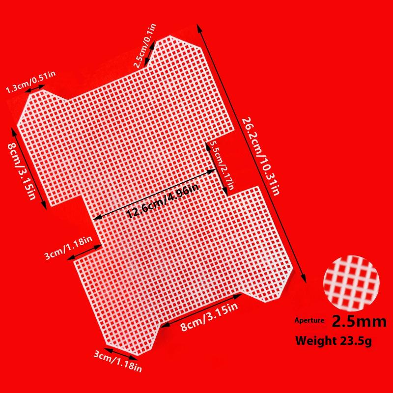 

1 шт. Материал для плетения сумок своими руками, ручная работа, плетение сумок, крючок-защелка, сумки из пластиковой сетки, пластиковая сетка для плетения