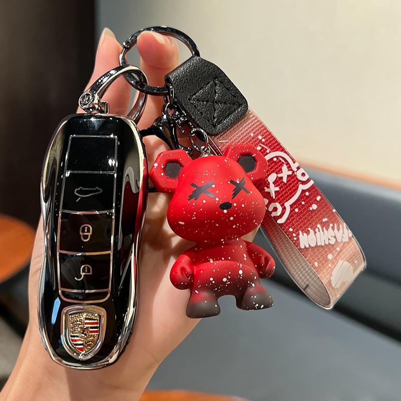 Passend für Porsche Schlüsselgehäuse CayennemacanPanamera Schlüsseletui