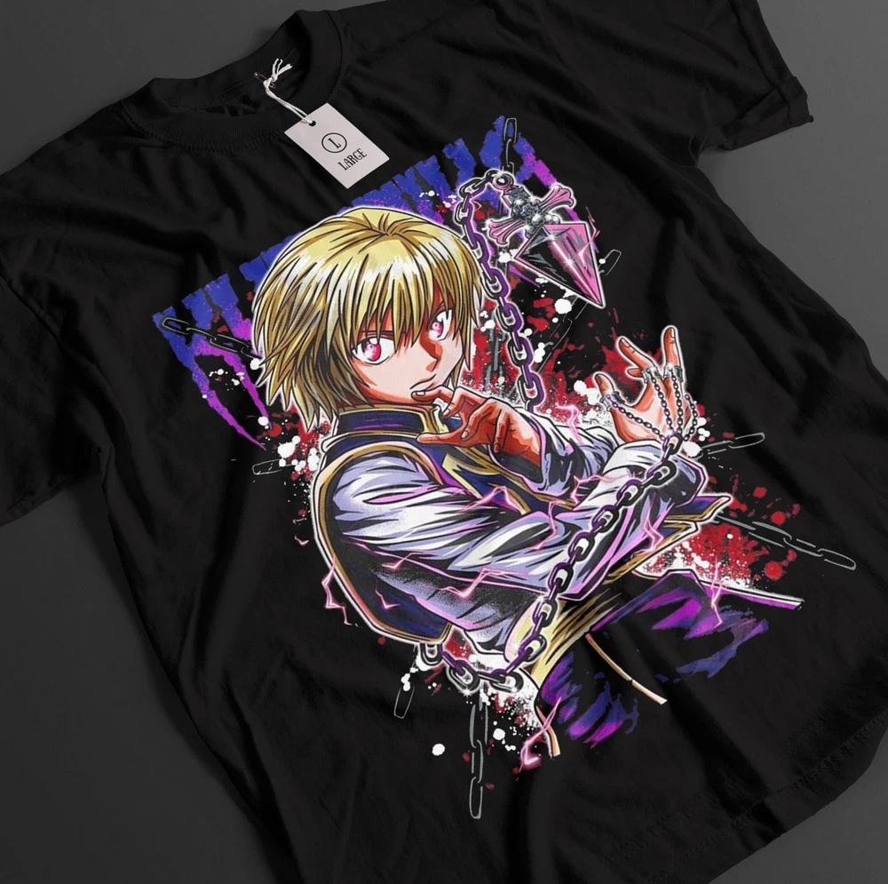 Hunter x Hunter Shirt Kurapika TShirt Gon Killua HxH Leorio Anime Unisex Tee S