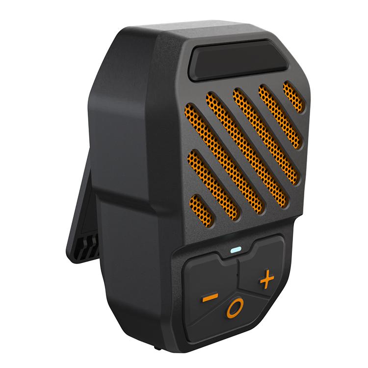 Wearable Bluetooth Speaker Built-in Mic Clip Speaker Wireless BT Microphone Speaker Sports Lavalier Speaker for Hands-Free Music