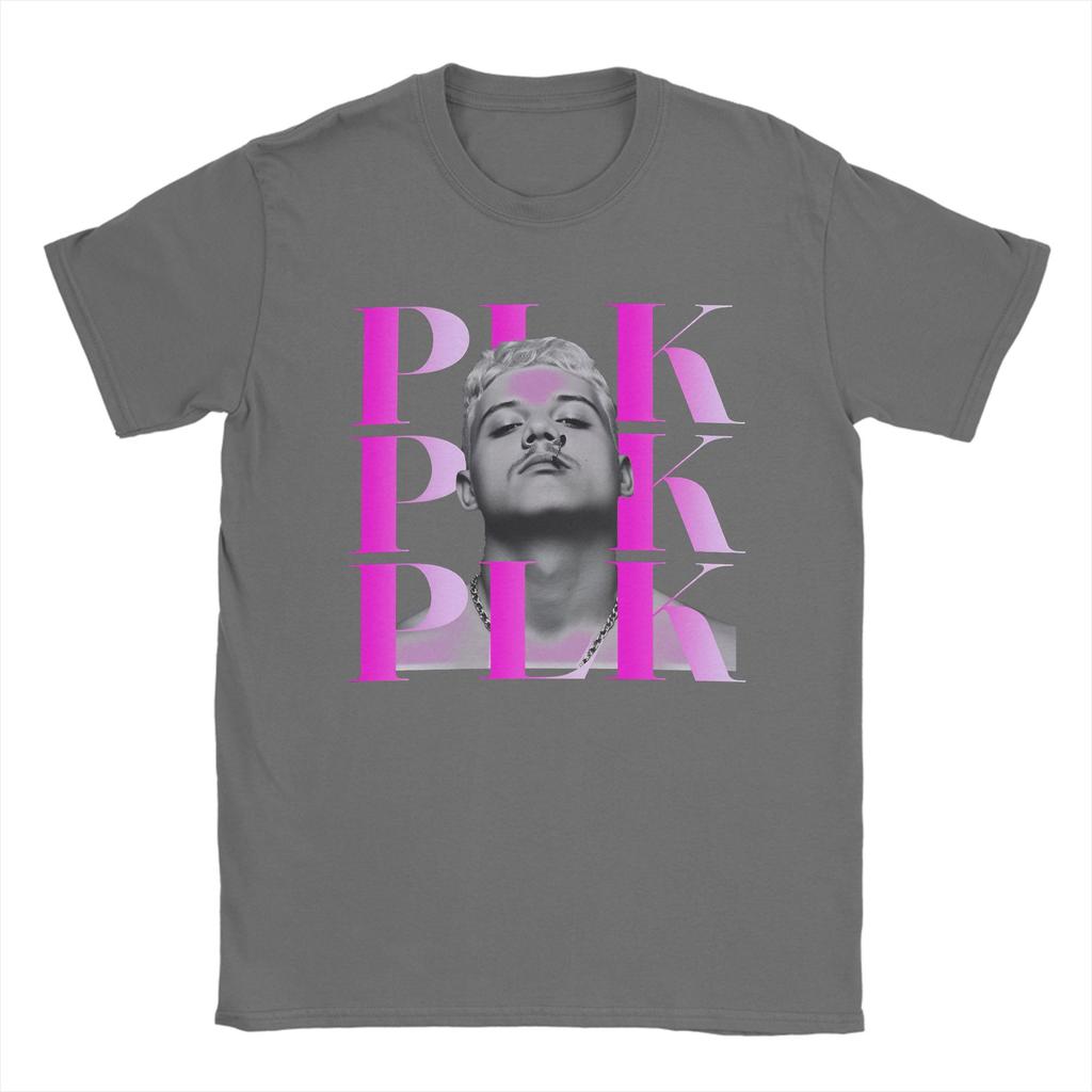 Rapper Plk Face T Shirt for Unisex 100 Cotton Funny TShirt Crewneck Tee Shirt Short Sleeve Clothing Plus Size