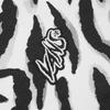 Vans Black White Tiger Stripes Print Crew Neck Pullover VN0002BPYM8