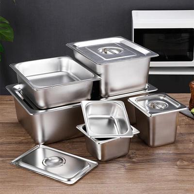 Homeglen Stainless Steel Rectangular Food Pan