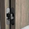 Cerniere Nascoste in Acciaio Inossidabile Cerniera a Croce per Porta Cerniere Pieghevoli Invisibili Accessori per Finestre Forniture per Mobili Ferramenta