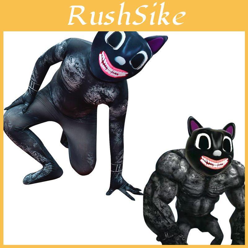 Scary Cartoon Cat Cosplay Costume Suit Perfect For Halloween Party And Theme Activities!