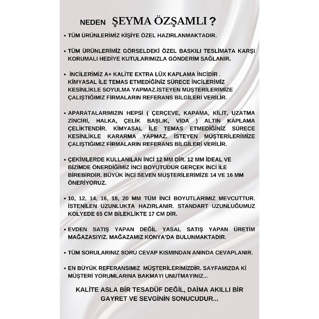 Newi !! Pearl Bracelet With Lock System And Pearl Necklace With Lock System (compatible With All Gold)