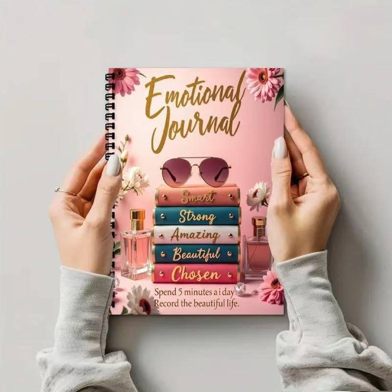 New Emotional Journal & Planner A5 Spiral Notebook