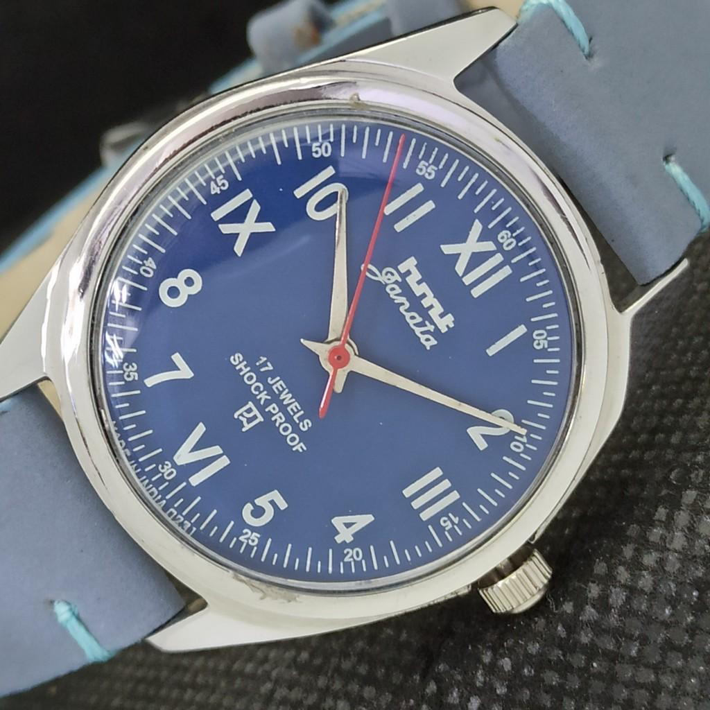 

OLD HMT JANATA WINDING INDIAN МУЖСКИЕ МЕХАНИЧЕСКИЕ ЧАСЫ a282324-1 Sku534k-a282324