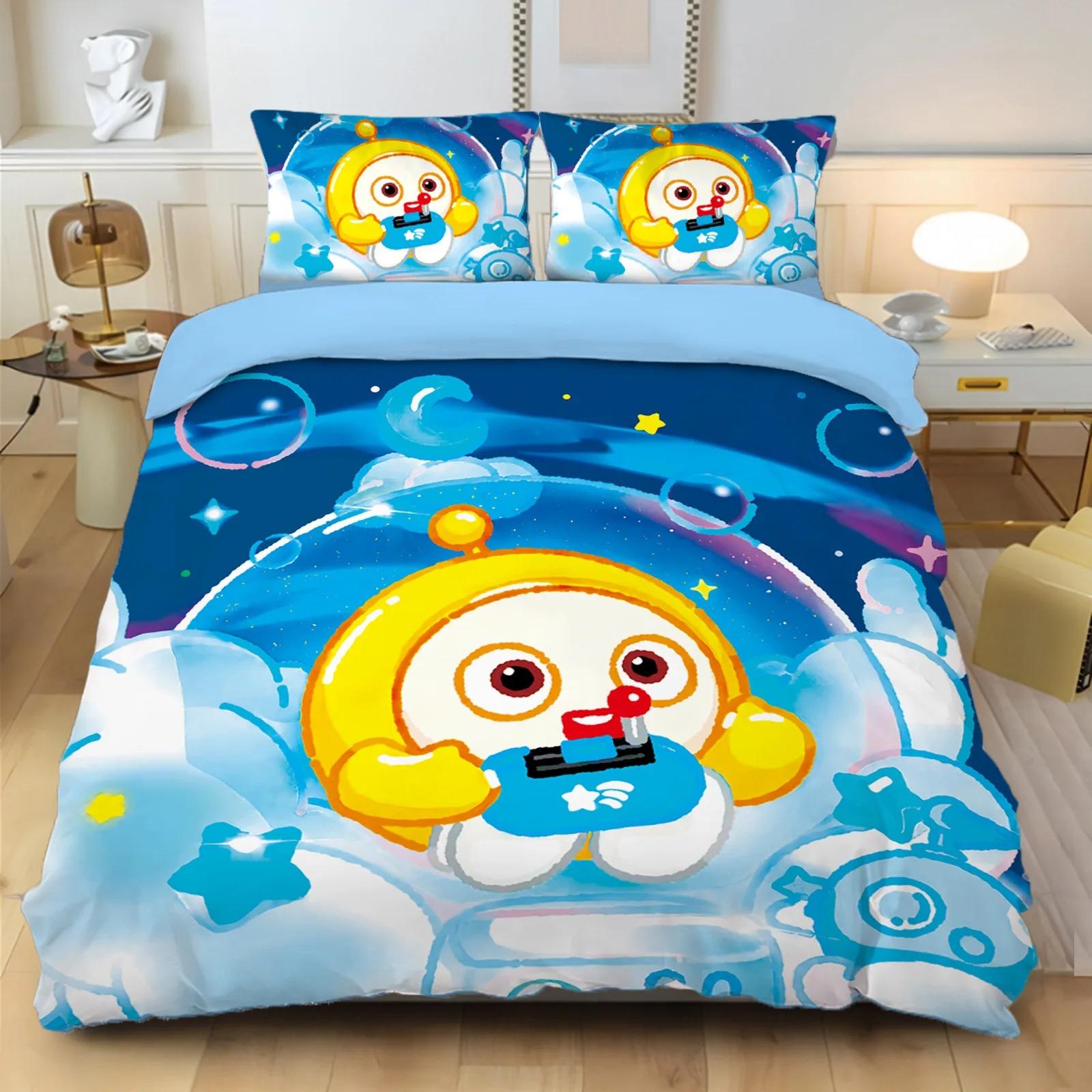 

Games Egy Party Beding Set Carton Egy 3D Printing Comfortable Quilt Cover,Game Themed Children s Rom Decoration Kit Single Twin Ful 100*200cm Single