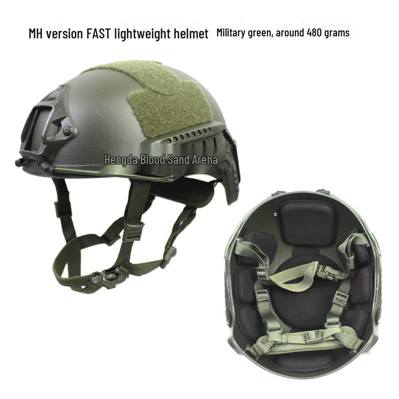 FAST Lightweight Tactical Helmet with Military Suspension - 430g Outdoor Wargame Equipment