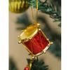 Christmas Tree Decoration Items Merry Xmas Cutout Stars Bells Drums Balls Pine Tree for Decoration (Pack of 24) Christmas Hanging