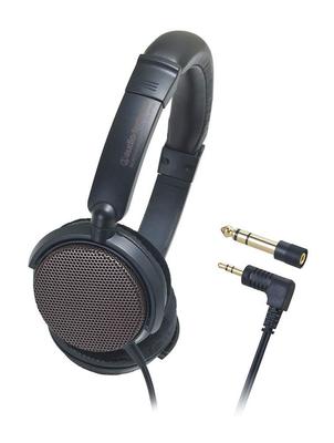 Sluchátka Audio Technica BW Instrument Monitor s otevřeným typem, kabelová, lehká, pro cvičení hudebních nástrojů, elektronické piano, konverze terminálu pro sluchátka