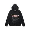 European and American Trendy Brand Sp5der Spider Web Print Hooded Sweater for Men and Women Loose Heavy Fleece Hip Hop Couple Hoodie