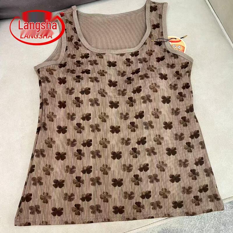 Langsha Women s Seamless Padded Summer Vest Top 4XL