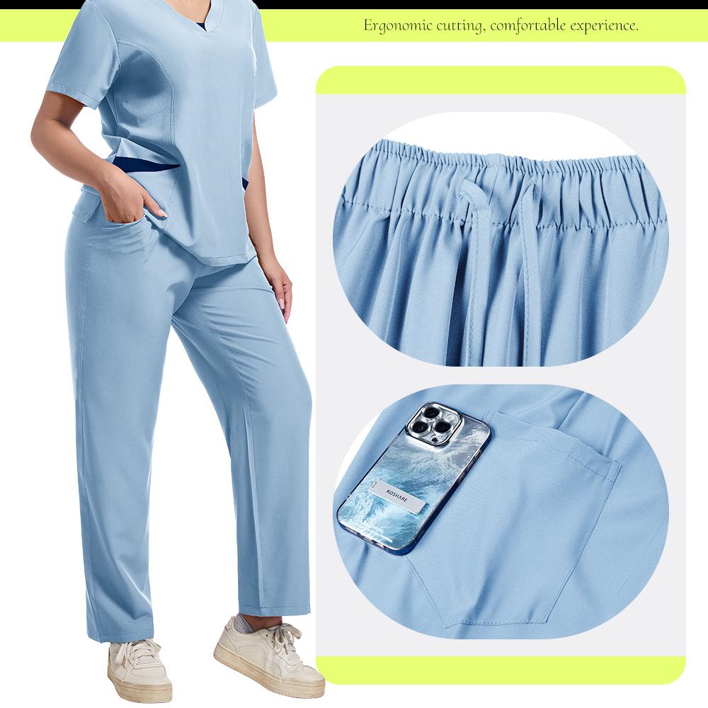 Short Sleeve Scrub Suit - Medical & Nursing Uniform