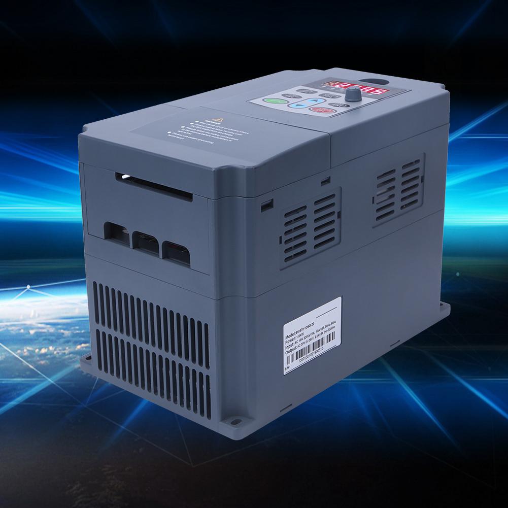 Variable Frequency Inverter Single Phase 220VAC Input to 3 Phase 0 380VAC Output 1.5KW 0Hz 3000Hz