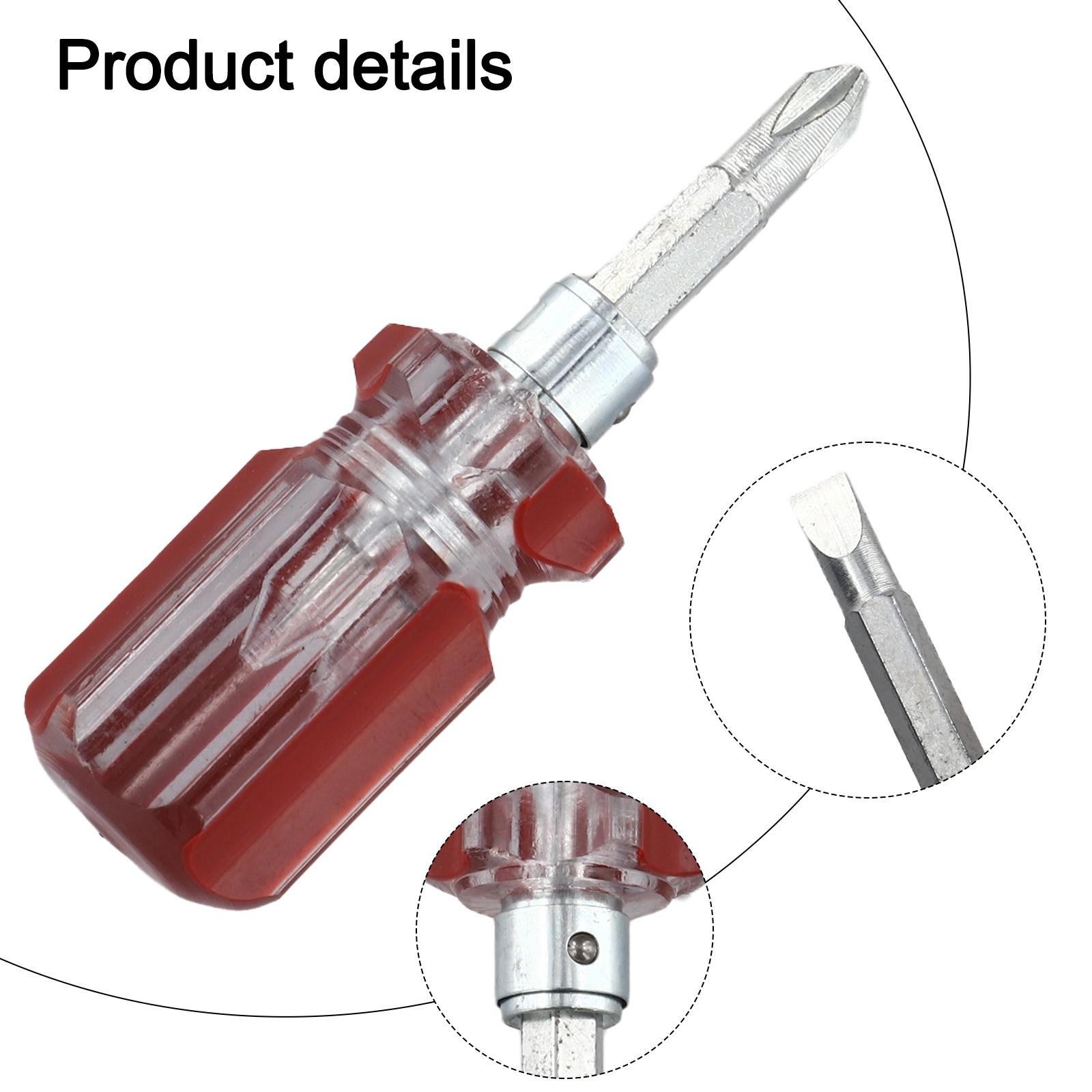 Short Handle Screwdriver Screwdriver Precision Screwdriver Short Handle Crystal Style