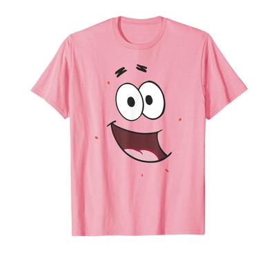 Spongebob Patrick Großes Gesicht Kostüm T-Shirt