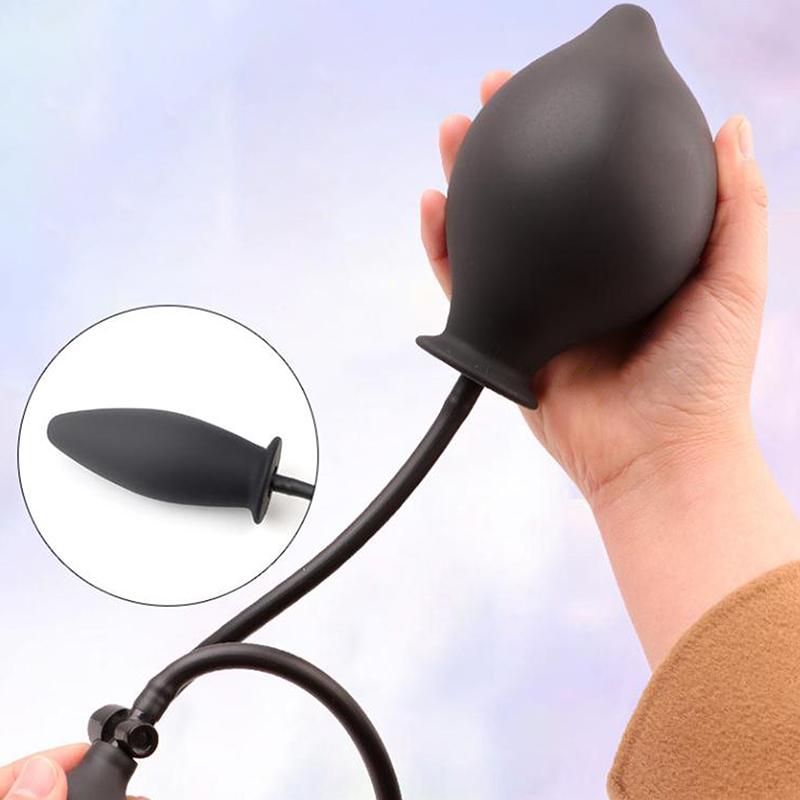 Inflatable Anal Plug Butt Expander For Vaginal Dilator Sex Toys Tool