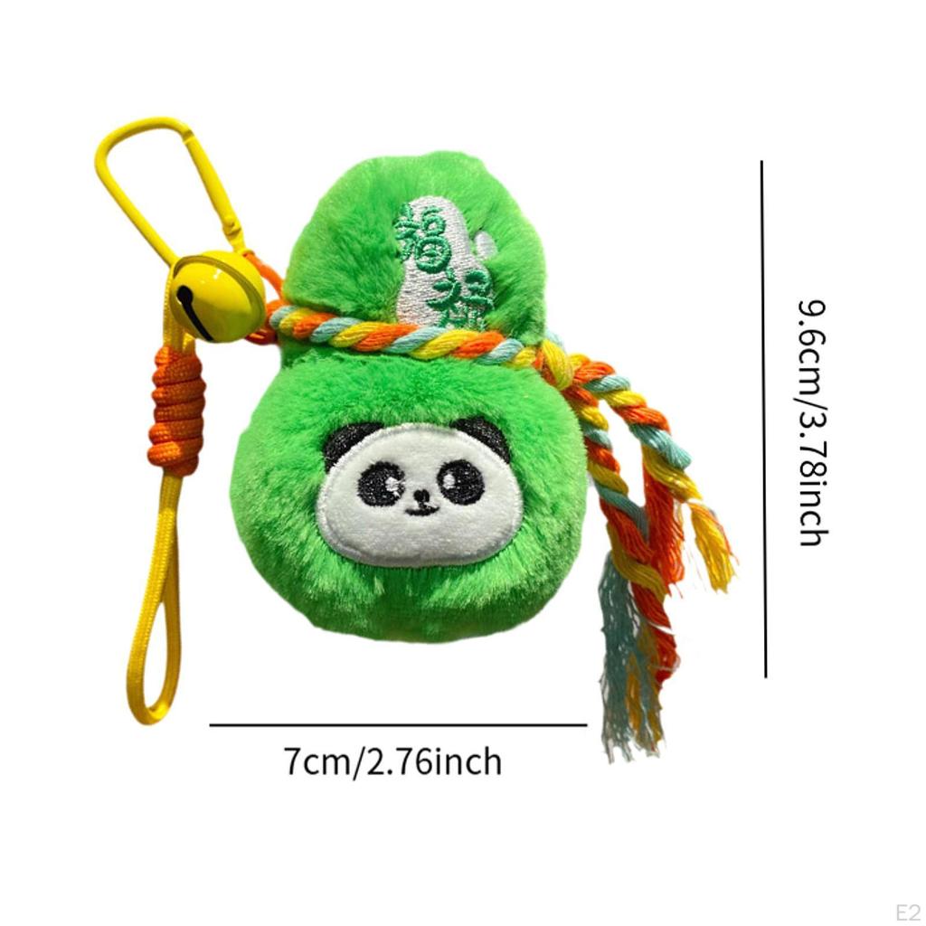 Cartoon Plush Keychain Fashion Pendant for Women Family Lovers Men Couples