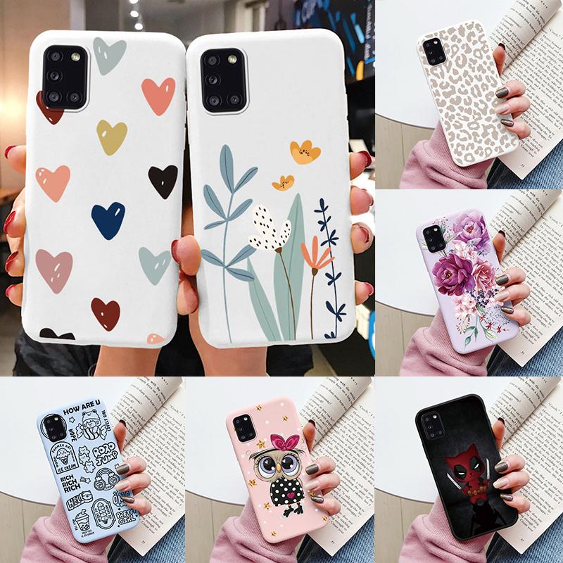 Soft Case For Samsung Galaxy A31 A51 A71 A70 A52 A53 A56 A16 A26 Phone Cover Cute Flowers Butterfly Fundas Coque Bumper Cases