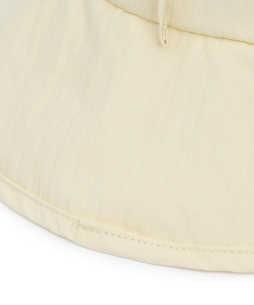 Eondeokeonteulolseutyudio Summer Nylon Bucket Hat Fold Bucket / Drawstring / Nc Lemon