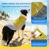 Summer Cooling Vest for Small/Medium Dogs - Ice Pack Pocket & Breathable Mesh, Outdoor Walking Pet Apparel