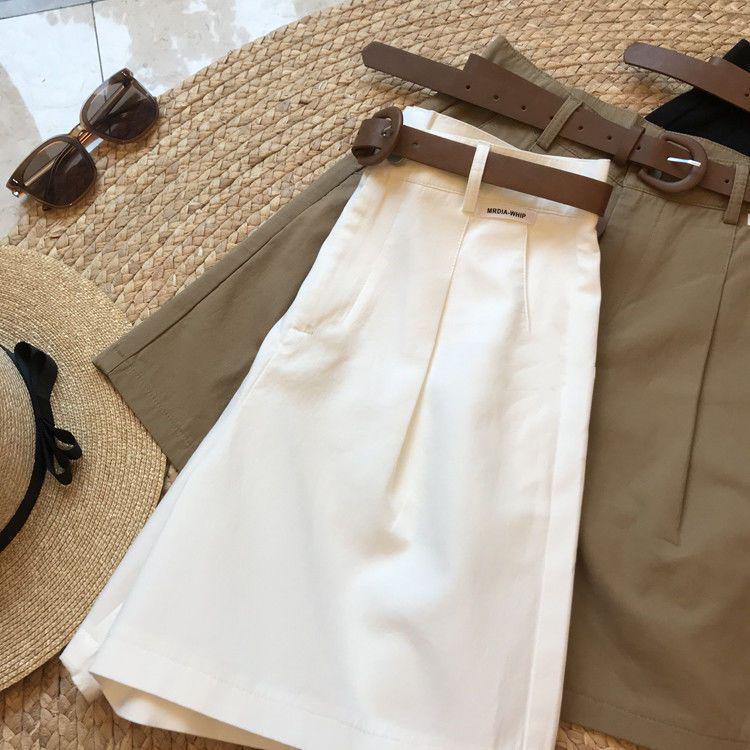 Chic Slimming Summer 2026 Wide-Leg Capris: High-Waisted Korean Style for Women