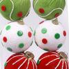6 Pieces Christmas Hanging Decorations Decorative Baubles Charm Pendants for Indoor Yard
