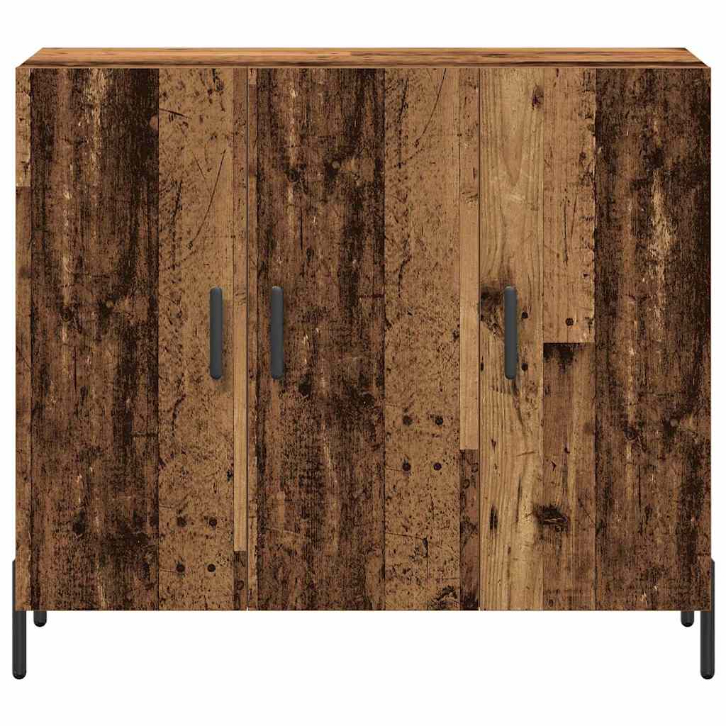 Sideboard Reclaimed Wood 90 x 34 x 80 cm Engineered Wood