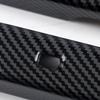 For Kia Carnival -2026 Carbon Fiber Car Exterior Side Door Handle Cover Trim