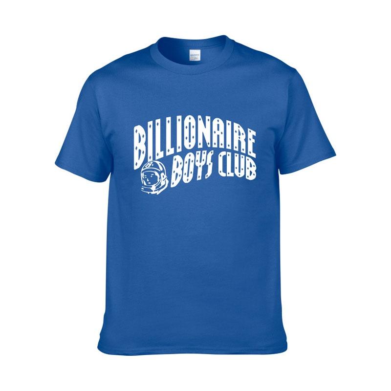 Stylish New Billionaire Boys Club Printing Men's O-neck Slim Short Sleeve T-shirt Tops For Fashion Enthusiasts