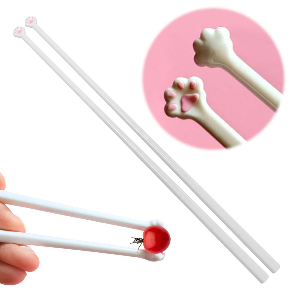 Cat Paw Chopsticks Non-Slip Grip Eating Chopsticks Cute Cat Claw Chopsticks Multi-Function Beginners Chopsticks for Cat Lovers