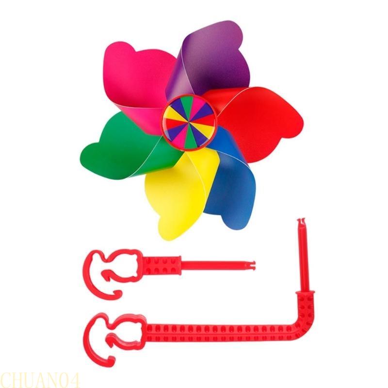 A1A2 Bicycles Handlebars Pinwheel Windmill Spinnings Kids Pinwheel Colorful Decors