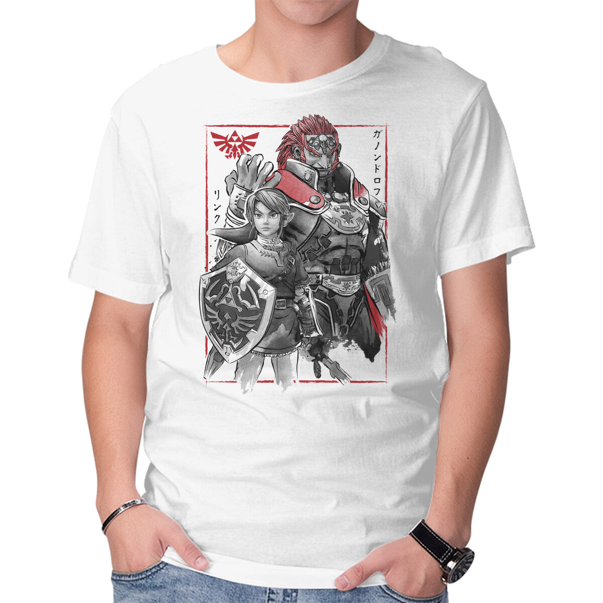 Unisex Crew Neck T-Shirt The Hero And The Evil King Graphic Short Sleeve Casual Tee XXXXL
