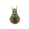 Chinese Style Zodiac Animals Heads Bell Gift - 12 Brass Animal Charms with Copper Bells, Oriental Cultural Home Decor ornament