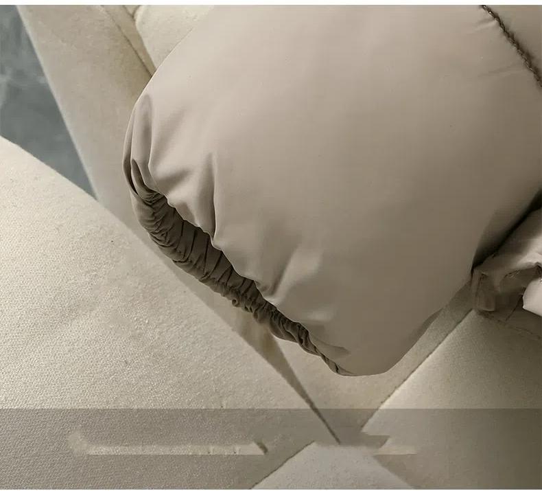 Vertical Collar Down Jacket Short Loose Thickened Cotton-padded Jacket