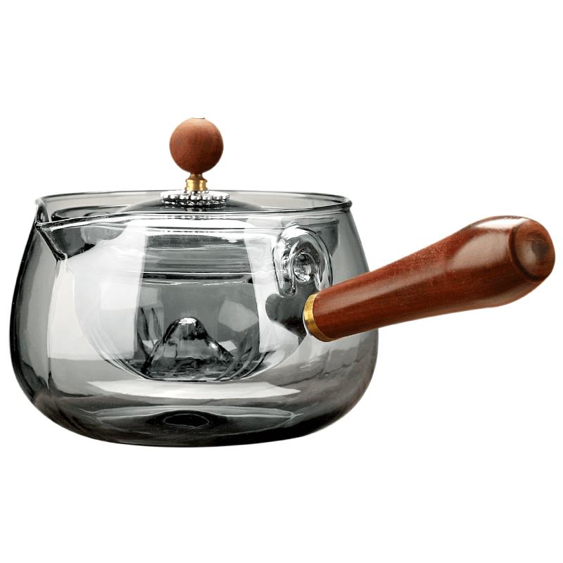 

Buzhuo Glass Rotating Tea Pot with Infuser