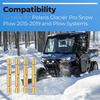 PalpitateC 2205063 Shear Pin Compatible with Polaris ATV 2015- Sportsman Fits Polaris ATVs Snow Plow Glacier Plow Parts for Snow Plow Glacier Pro