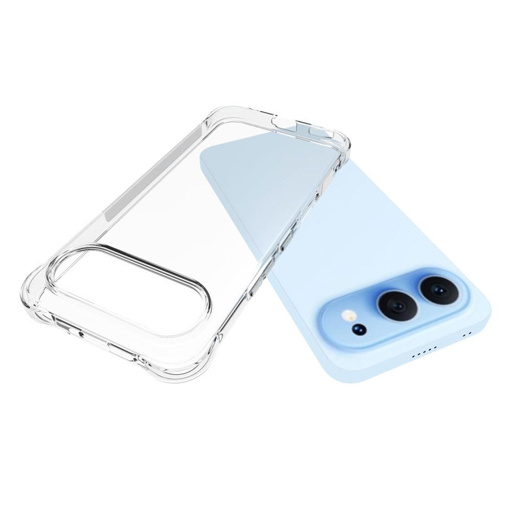 For Honor 500 5G Clear Case Anti-Shock TPU Phone Cover Reinforced Corners