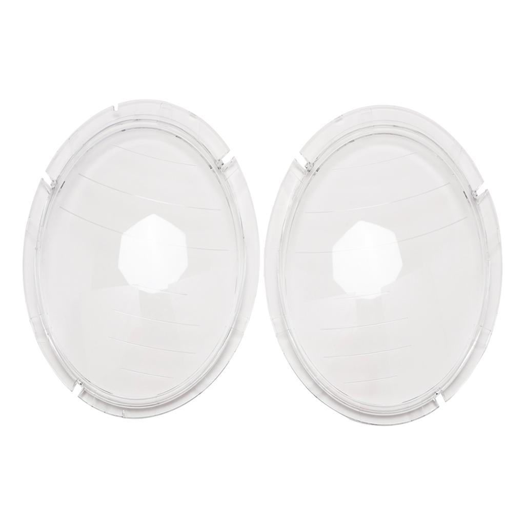 Headlight Lens Cover, Car Right Headlamp Lens Cover Replacement for BMW Mini R50 R52 R53 20012006,
