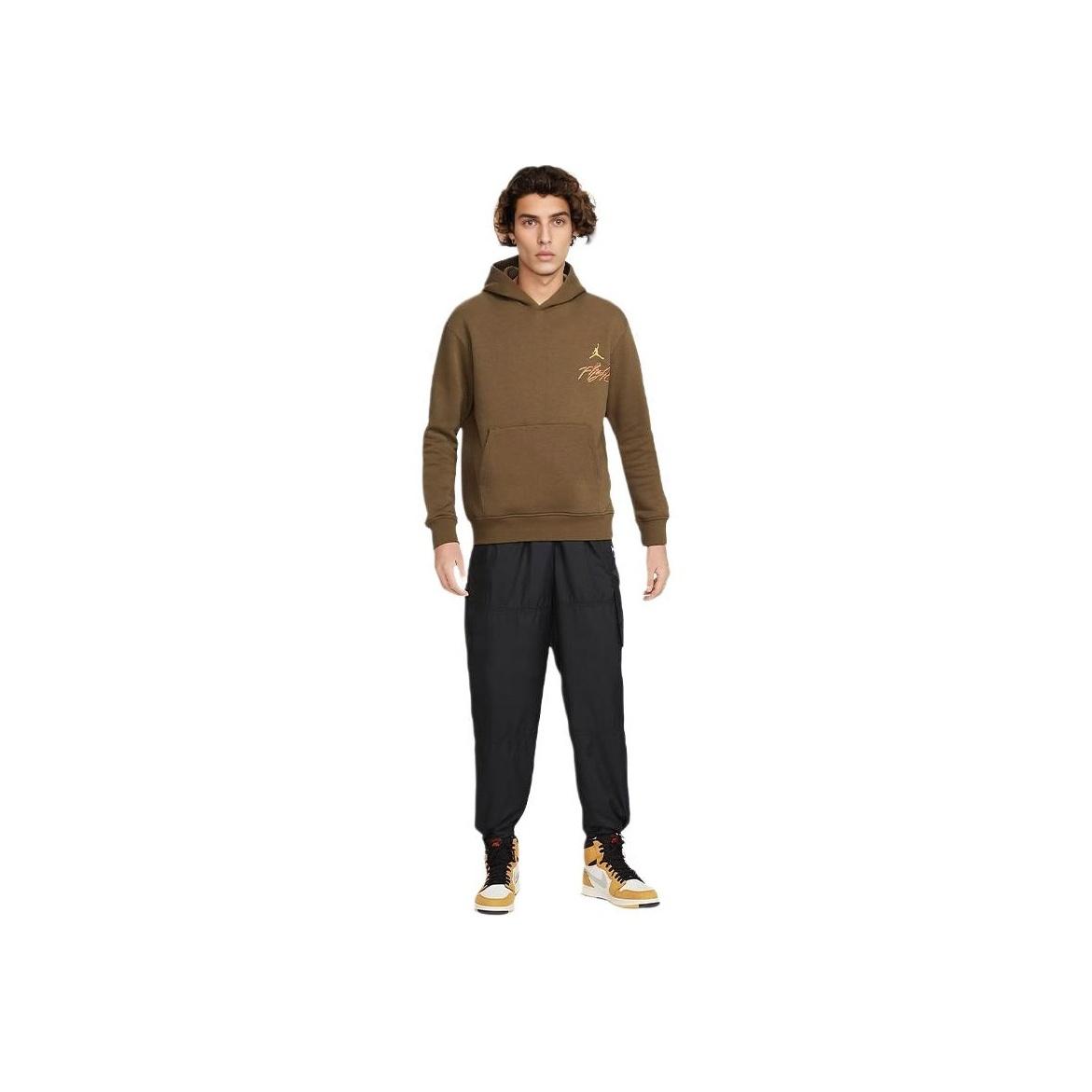 

Jordan Однотонная толстовка с капюшоном и логотипом с надписью, мужская, светло-оливково-зеленая DQ7506-385 XL