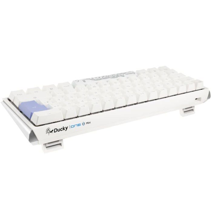 Clavier gaming - DUCKY - One 3 Classic Pure White Mini - RGB LED - Ergonomique - Mécanique