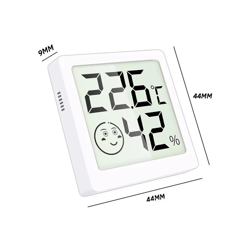 

Galacok Hygrothermograph Высокоточный комнатный бытовой электронный термометр Цифровой дисплей Измерение температуры и влажности 1 шт. белый