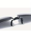 Non-polarized Men Driving Clip on Sunglasses Women Square Night Vision Yellow Glasses with Clips Unisex