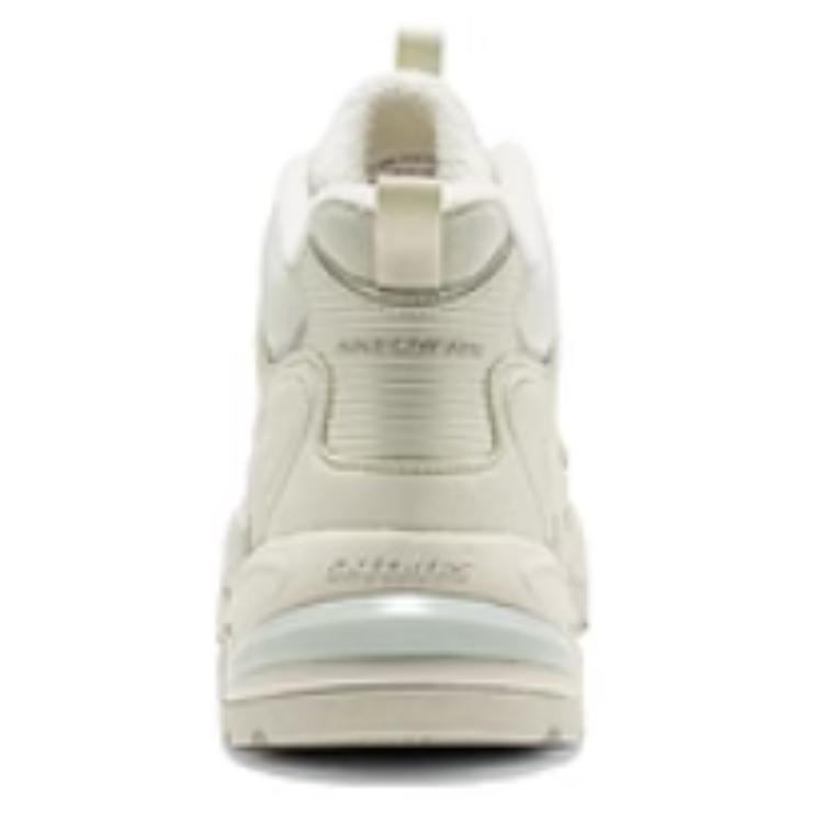 Skechers DLites Lightweight Retro Fashion Breathable Supportive High-Top Casual Running Shoes Women Sneaker Gray 168023-NTGY