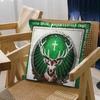Classic J-Jagermeister Tin Sign Bar Personalized Picture Text Home Decorative Pillows Household Gifts 45X45Cm