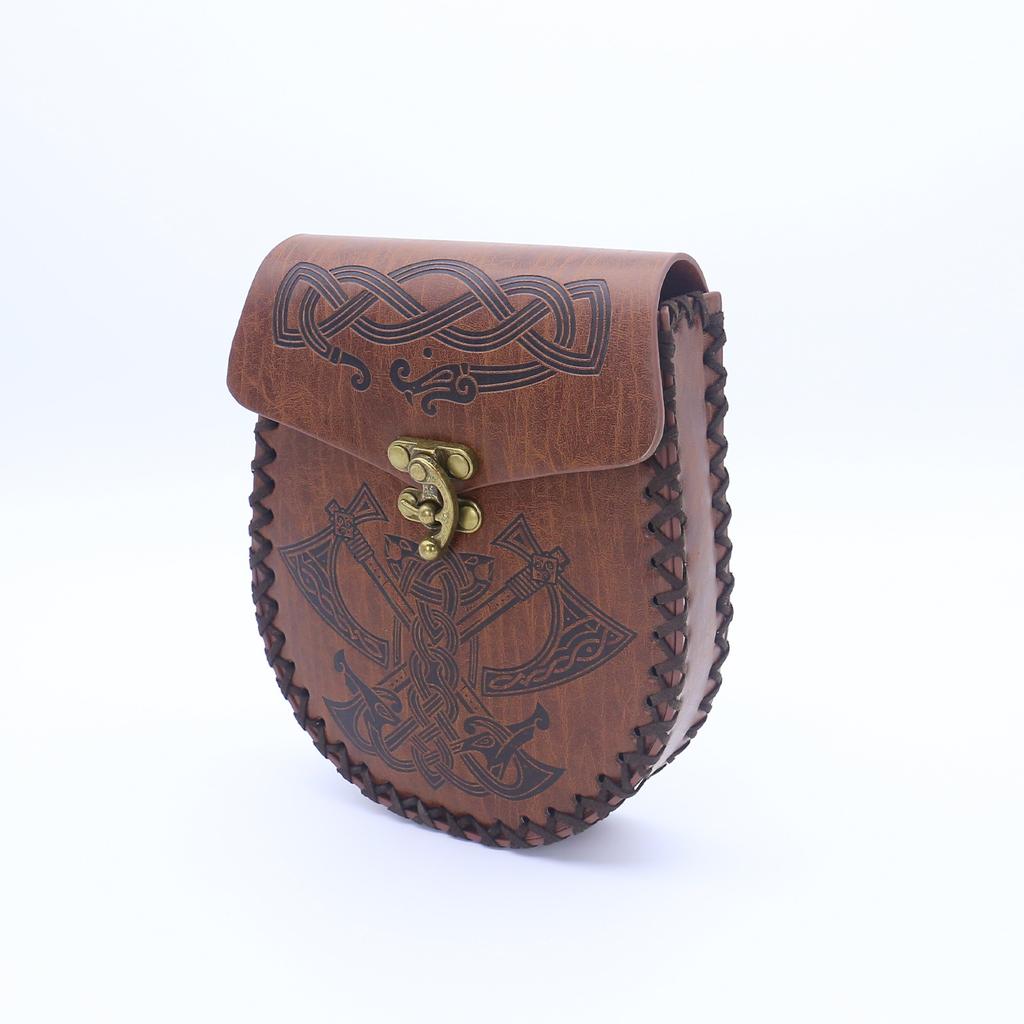 Medieval Knight Knight Belt Viking Vintage Pouch Halloween Cosplay Costume Dress Up Props