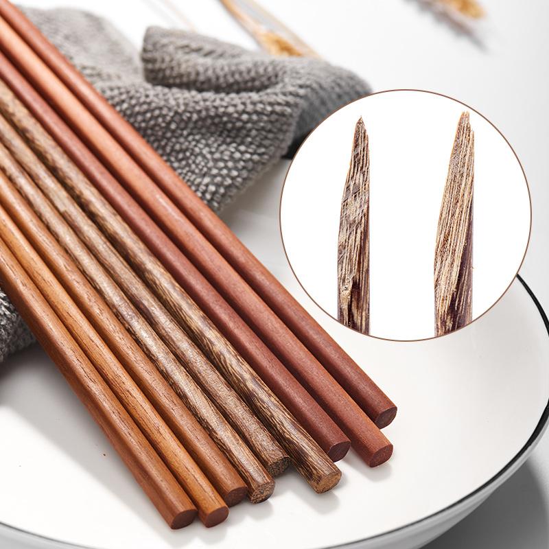 GIANXI 18CM/42CM Salad Hot Pot Chinese Chopsticks Chicken Wings Wood Fried BBQ Chopsticks Food Sushi Sticks Kitchen Bar Supplies