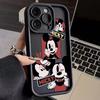 Mickey Apple-Compatible Phone Case for iPhone 12-17 Pro Max Series